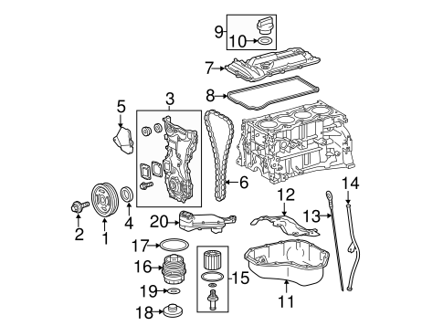 Camry ENGINE PARTS
