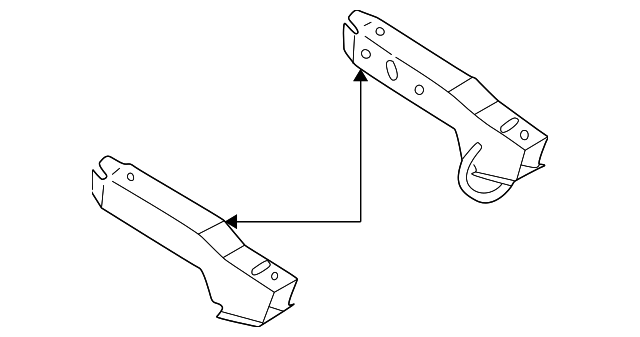 701-807-307-A Деталь REINFORCEMENT, LEFT
