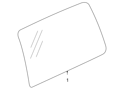 Uplander GLASS - SIDE DOOR