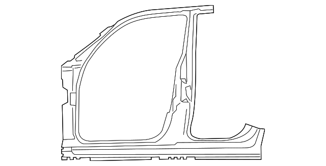 5066215AA Деталь OUTER APERTURE, LEFT