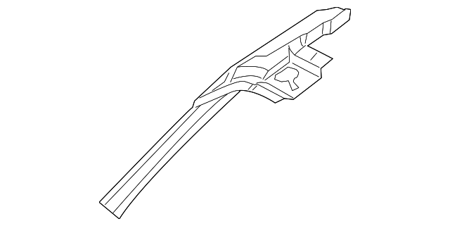 4724604AB Деталь INNER W/S PILLAR, RIGHT