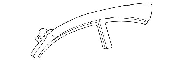 208-630-01-35 Деталь ROOF RAIL, LEFT