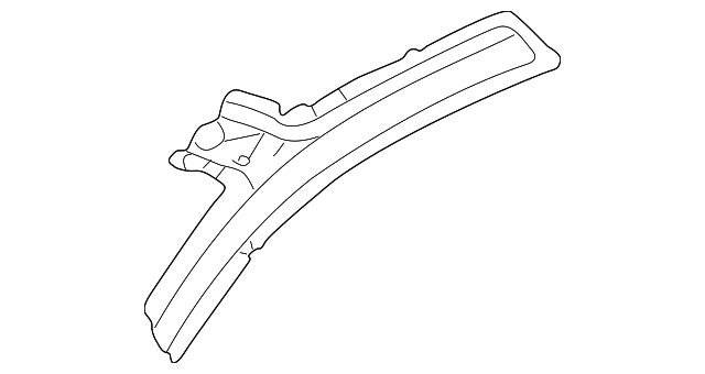 208-637-01-21 Деталь ROOF RAIL, LEFT