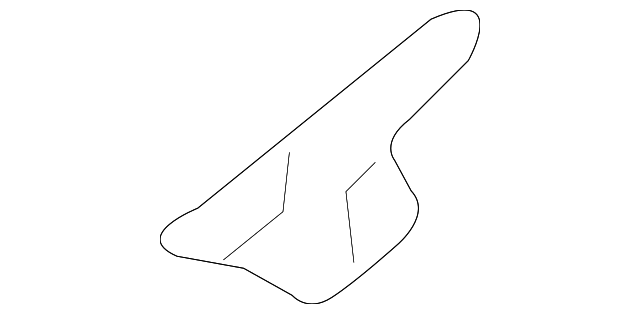 F151-50-645 Деталь BELT W'STRIP PROTECTOR, RIGHT