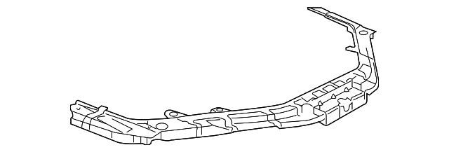 5116211AL Деталь RADIATOR SUPPORT