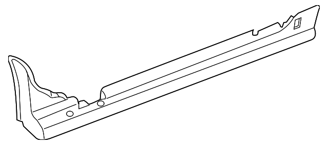 YA02TZZAA Деталь ROCKER MOLDING, RIGHT
