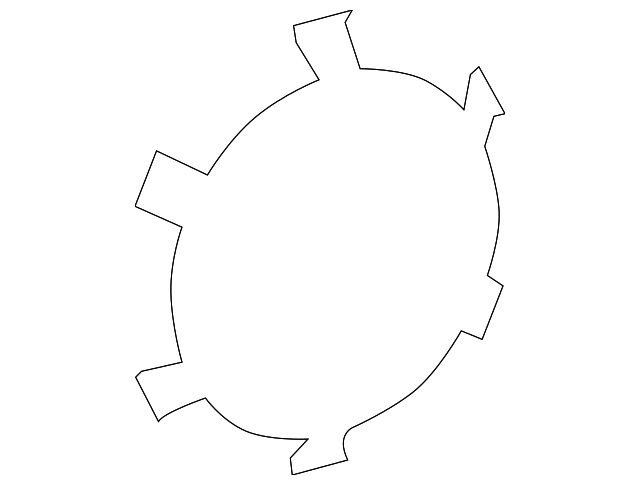202-401-00-26 WHEEL COVER SPRING