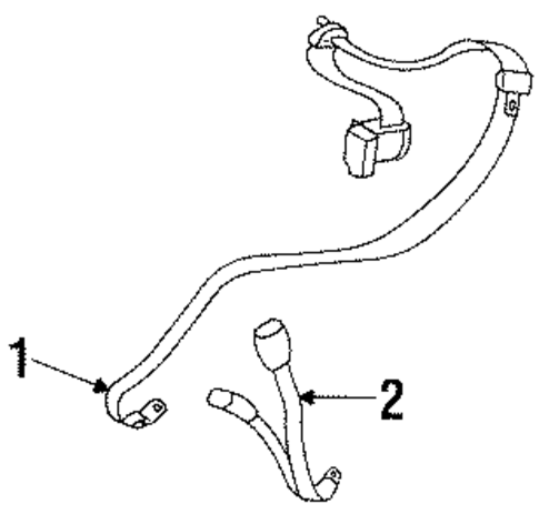 LHS REAR SEAT BELTS