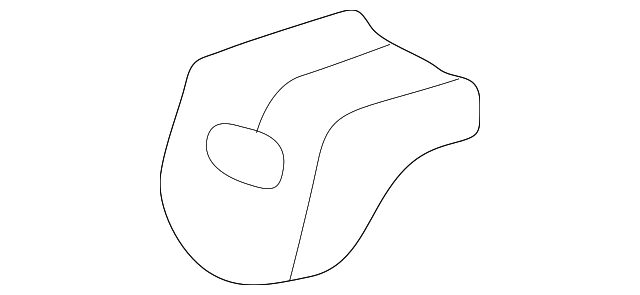 72159-48010-B1 Деталь FRONT COVER, RIGHT