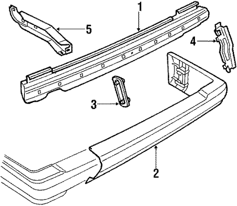 Quantum REAR BUMPER