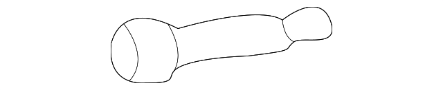 15660234 Деталь BELT & RETRACTOR BOLT, RIGHT