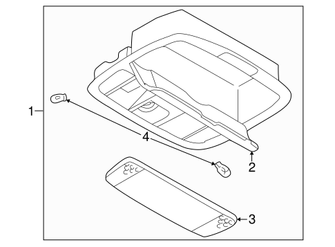 626 OVERHEAD CONSOLE 2