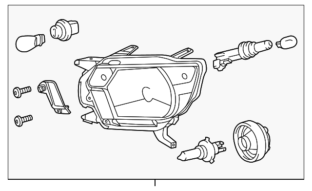 81110-04181 HEADLAMP ASSY, RIGHT
