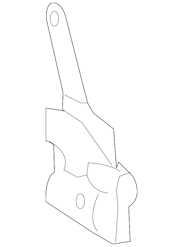 88949316 Деталь LATCH, RIGHT