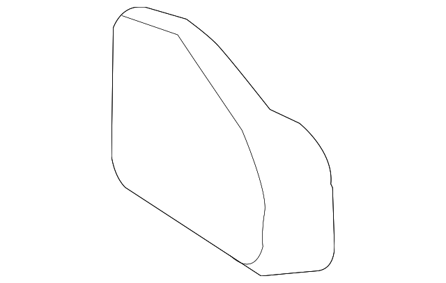 89039823 Деталь LATCH COVER, RIGHT