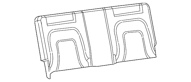 89022399 Деталь SEAT BACK COVER
