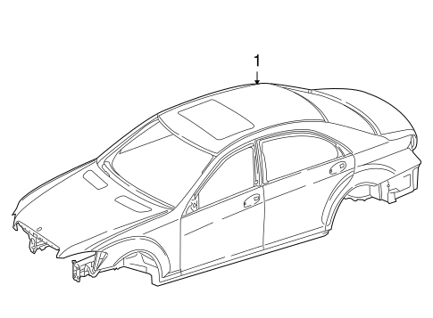 S350 BODY SHELL