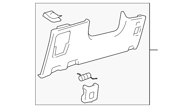 55045-48110-A0 Деталь LOWER PANEL