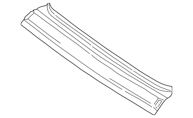30022057 Деталь W'SHIELD HEADER