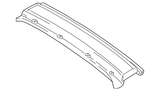 30022058 Деталь REAR HEADER