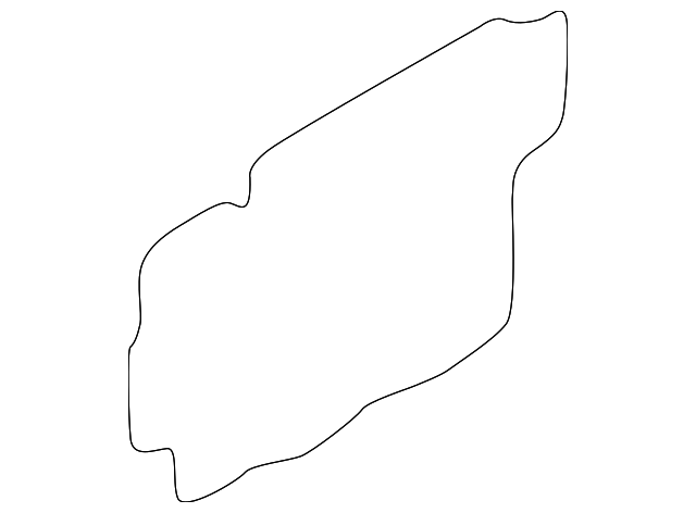 0K53A-72861 Деталь WATER DEFLECTOR, RIGHT