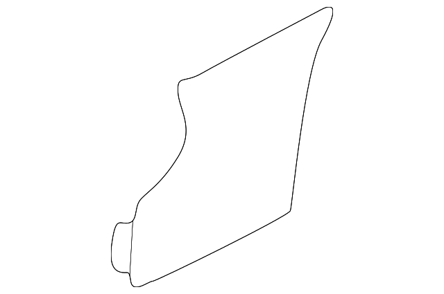 0K53A-6831444 Деталь UPPER COVER, LEFT
