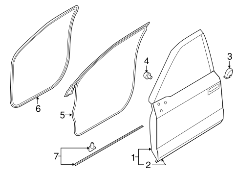 F-150 DOOR & COMPONENTS