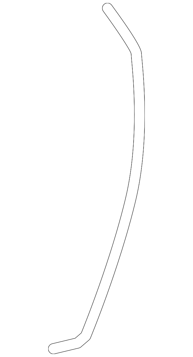 22893934 Деталь REAR W'STRIP, LEFT