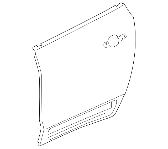 15217602 Деталь OUTER PANEL, RIGHT