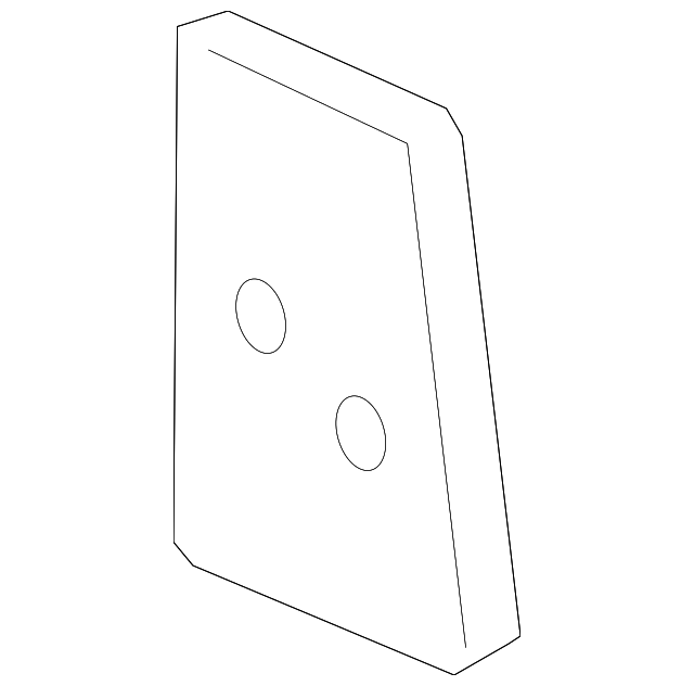 15868708 Деталь ANCHOR PLATE, LEFT