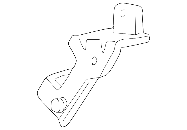 F81Z-5C495-BH Деталь STABILIZER LINK BRACKET, RIGHT