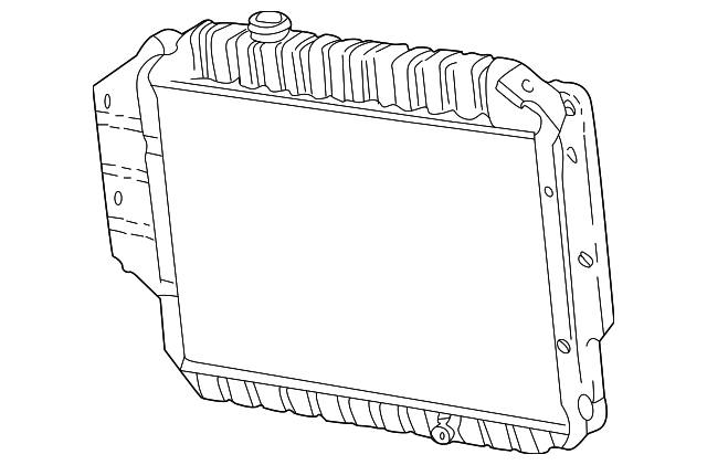 F2UZ8005K Деталь RADIATOR ASSY