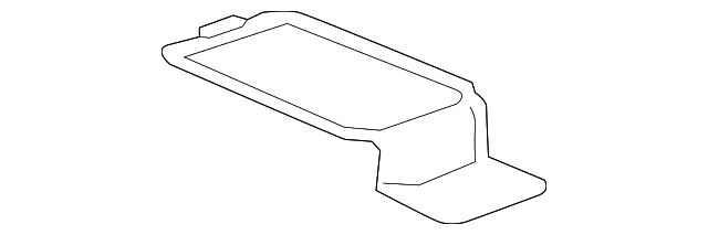 23438787 Деталь STORAGE BOX TRAY