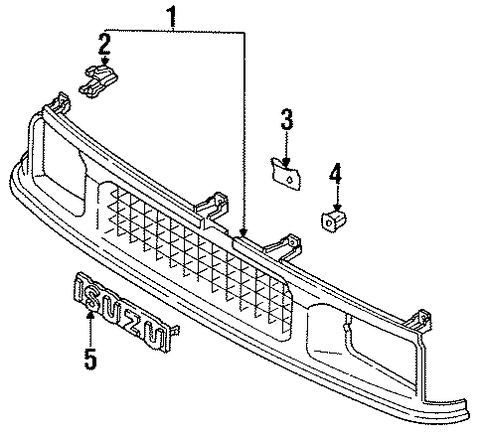 Amigo GRILLE & COMPONENTS