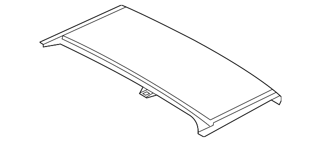 67116-2P000 Деталь REAR ROOF PNL