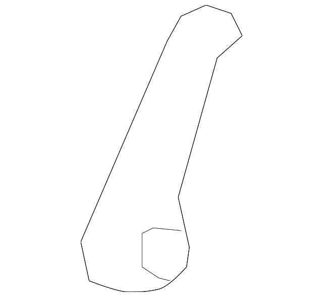 20791586 RELEASE HANDLE, LEFT