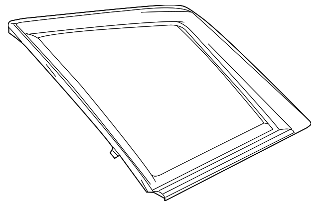 20915888 Деталь QUARTER GLASS, LEFT