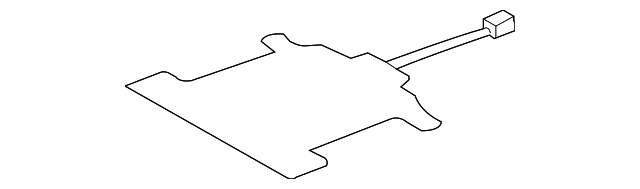 87510-42110 Деталь SEAT CUSHION HTR, LEFT