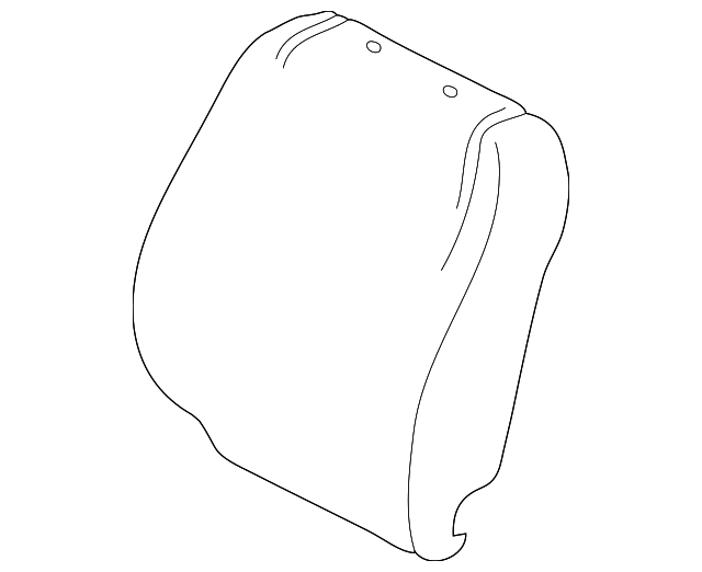 71551-42050 Деталь SEAT BACK PAD, RIGHT