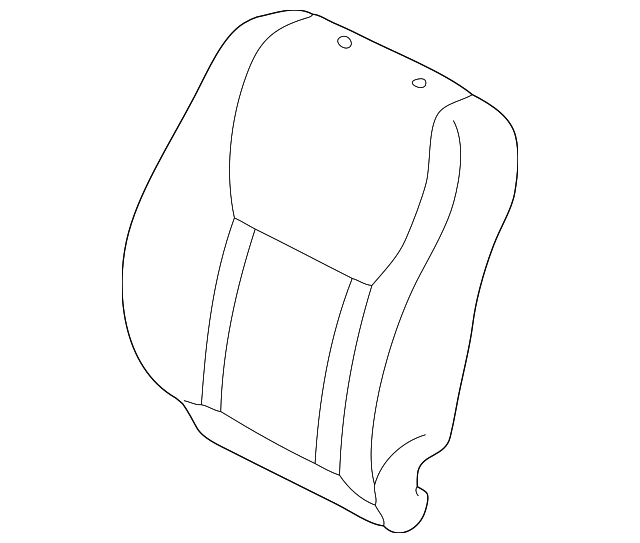 71073-42280-B2 Деталь SEAT BACK COVER, LEFT