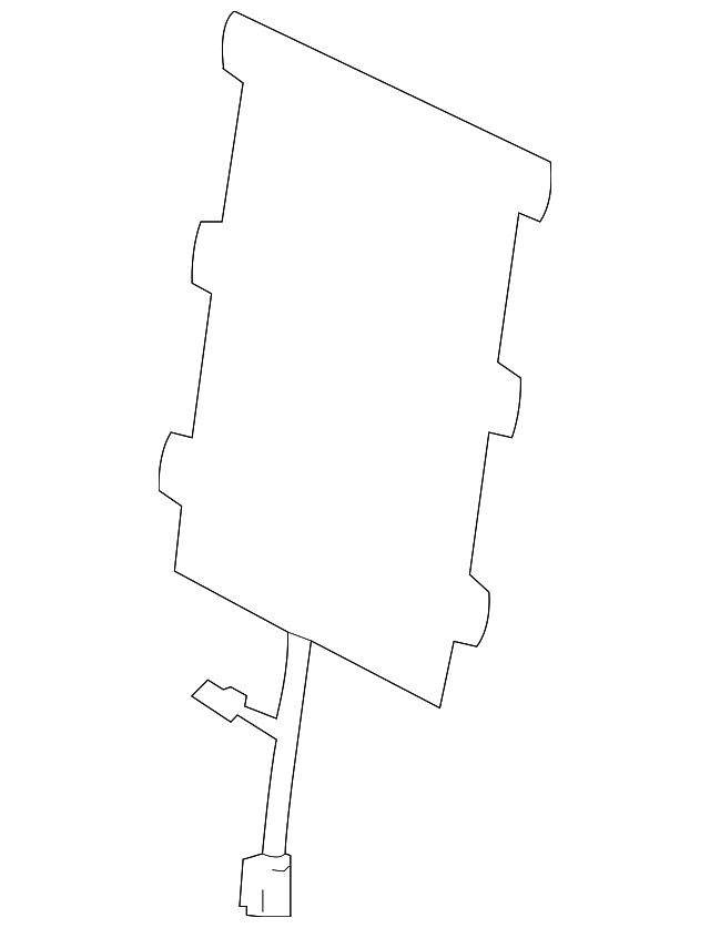 87510-42130 Деталь SEAT BACK HEATER, LEFT