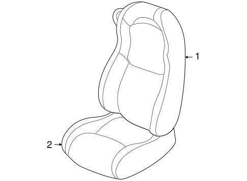 Viper FRONT SEAT COMPONENTS