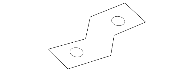 51-12-0-152-925 Деталь BUMPER COVER BRACKET