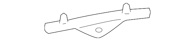 51-12-7-052-175 Деталь VENT COVER RETAINER, LEFT