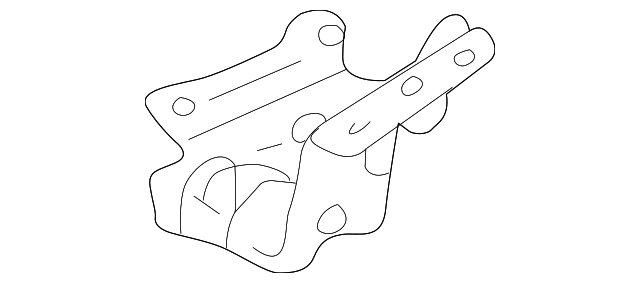 19127806 Деталь LATCH, RIGHT
