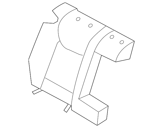 89460-3Y410-PDM Деталь SEAT BACK COVER