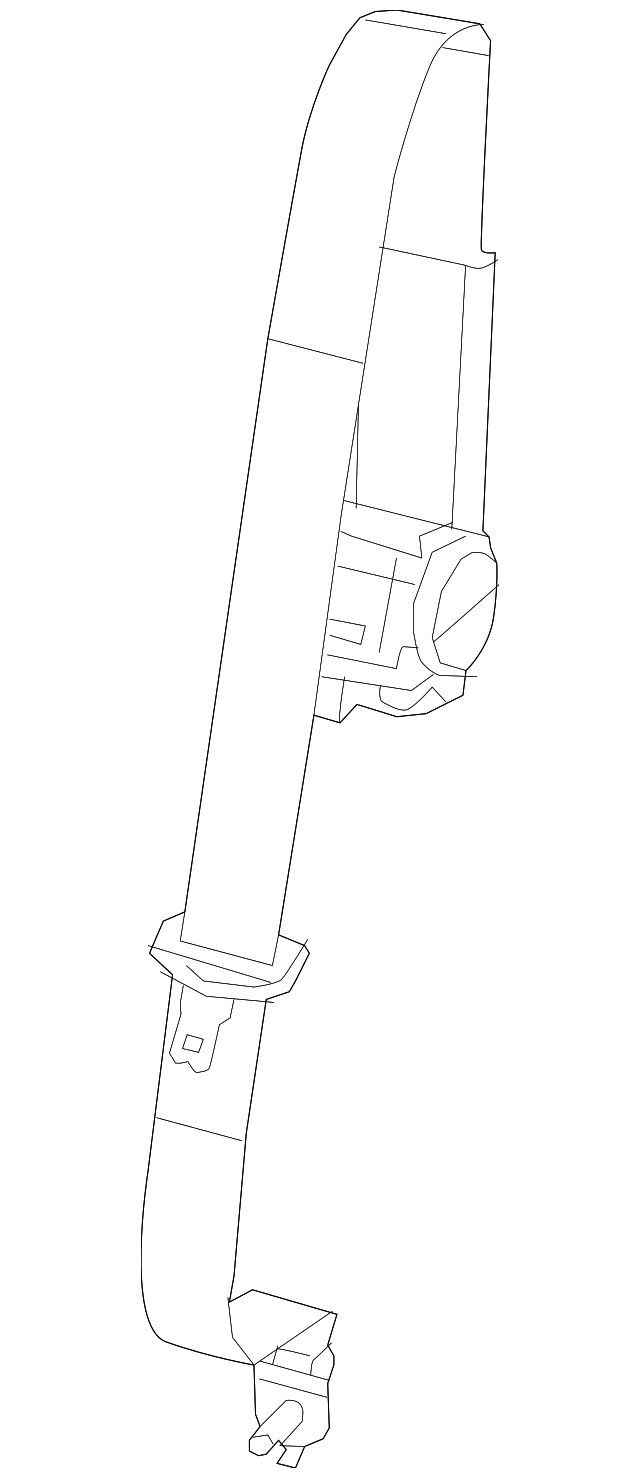 1UU47LU5AB Деталь CENTER BELT ASSY