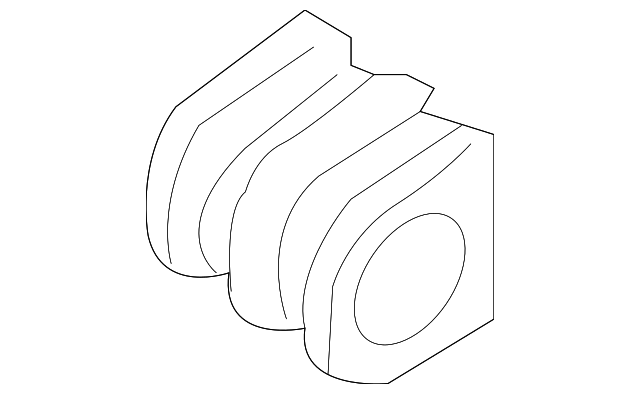 4241282Z01 Деталь STABILIZER BAR BUSHING, RIGHT