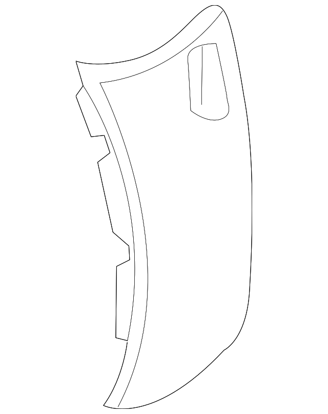 25740092 COVER EXTN, RIGHT