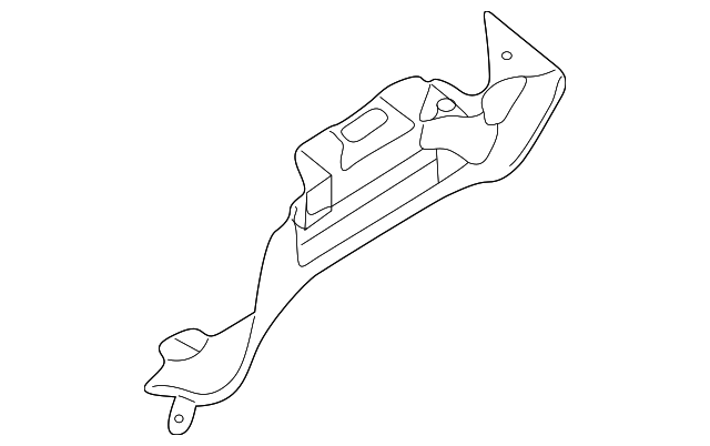 68102-7B001 Деталь LOWER TRIM PANEL, RIGHT